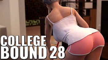 Afspelen College gebonden # 28 - dikke hospita pronkt met haar achterste