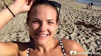 play Lusty teen with tan lines gets rammed