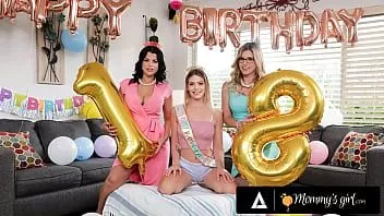 تشغيل تقدم Mommysgirl cory chase حفلة عيد ميلاد لا تُنسى تبلغ من العمر 18 عامًا